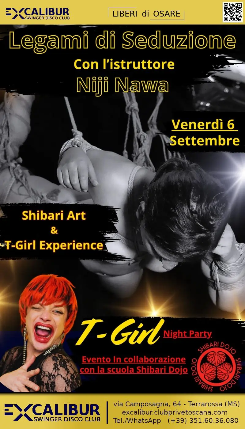 Swinger club prive evento Legami di Seduzione